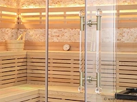 Sauna met kachel - prisma 250x250 cm - afbeelding 14 van  16