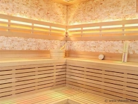 Sauna met kachel - prisma 250x250 cm - afbeelding 15 van  16