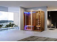 Sauna met stoomcabine wellness huis - afbeelding 4 van  9