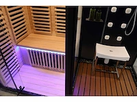Sauna met stoomcabine wellness huis - afbeelding 4 van  8