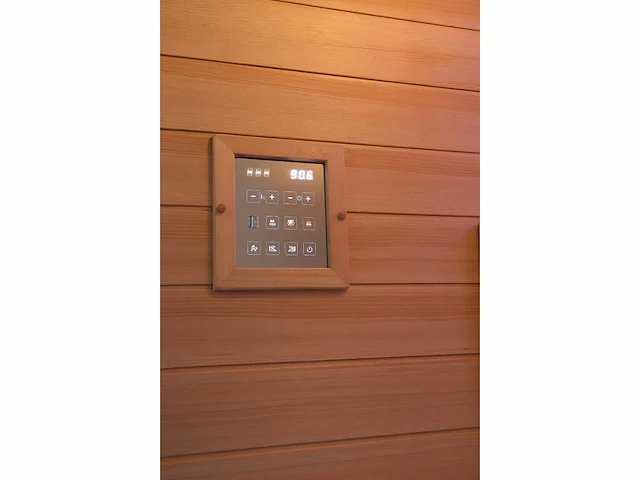 Sauna met stoomcabine wellness huis - afbeelding 6 van  8