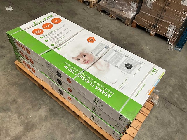 Sauter asama elektrische design radiator 750 watt antraciet - afbeelding 2 van  4