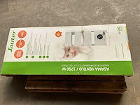 Sauter asama elektrische designradiator 1750w - afbeelding 1 van  7