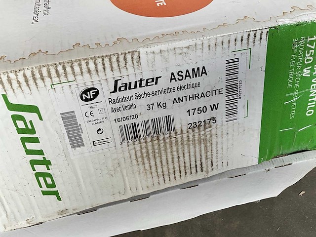 Sauter asama elektrische designradiator 1750w - afbeelding 4 van  7