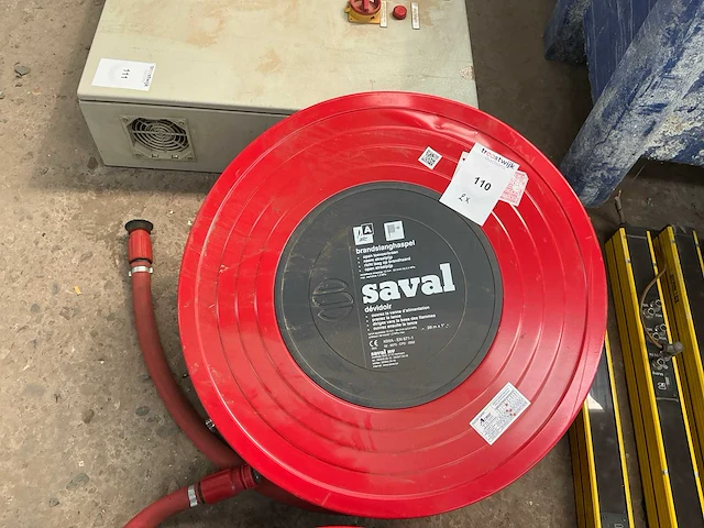 Saval brandslanghaspel (2x) - afbeelding 2 van  6