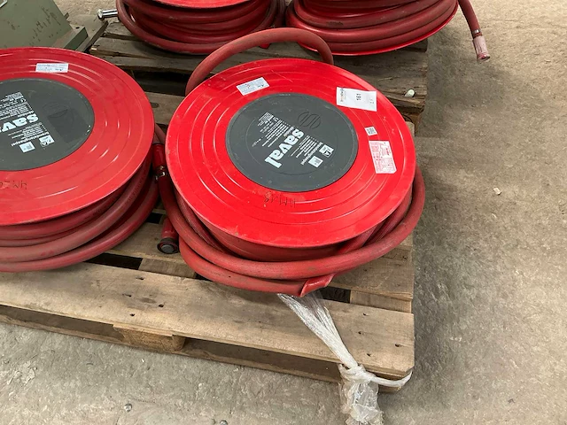 Saval brandslanghaspel (2x) - afbeelding 2 van  5