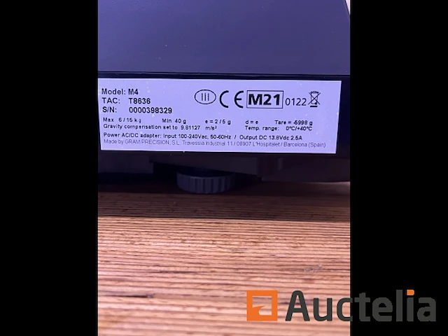 Scale gram m4-15p - afbeelding 1 van  2