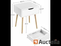 Scandinavische bedside tafel tafel modern night - afbeelding 1 van  5