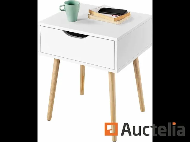 Scandinavische bedside tafel tafel modern night - afbeelding 2 van  5