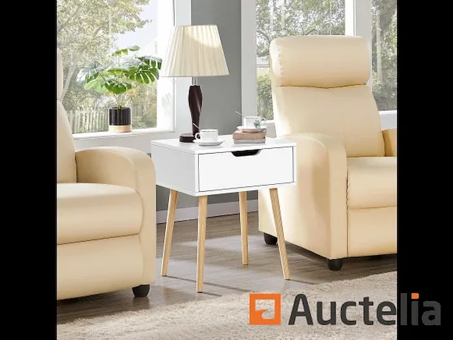 Scandinavische bedside tafel tafel modern night - afbeelding 3 van  5