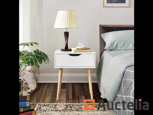 Scandinavische bedside tafel tafel modern night - afbeelding 4 van  5