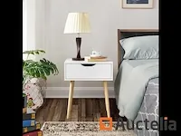 Scandinavische bedside tafel tafel modern night - afbeelding 4 van  5