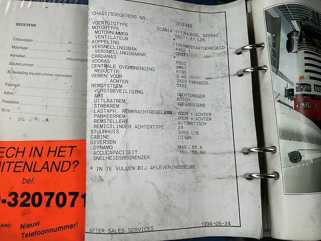 Scania 113h vrachtwagen - afbeelding 28 van  35