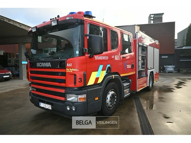 Scania brandweerwagen / pompwagen - afbeelding 1 van  42