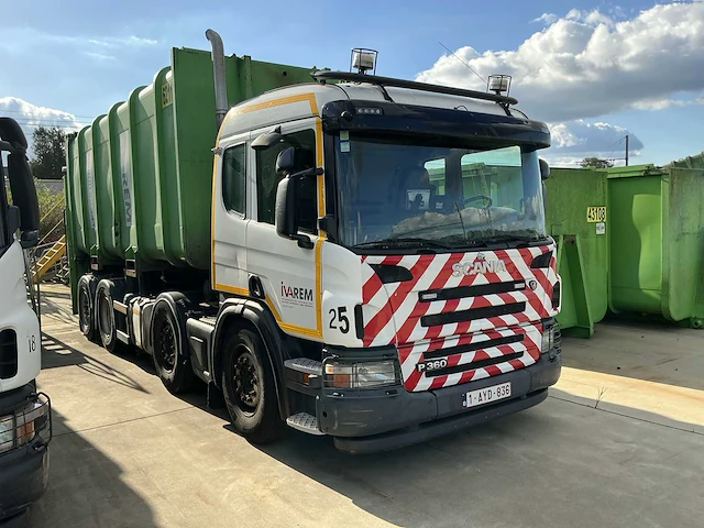 Scania lb8x2*6 afval ophaalwagen - afbeelding 2 van  25