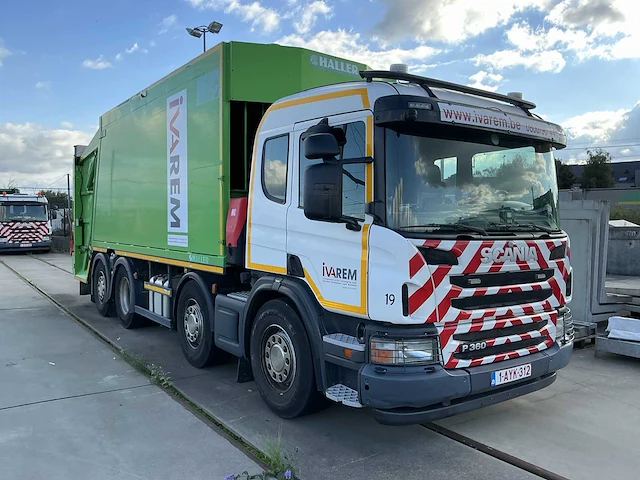 Scania lb8x2*6 afval ophaalwagen - afbeelding 2 van  21
