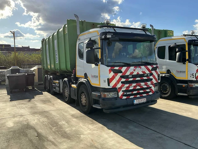 Scania lb8x2*6 afval ophaalwagen - afbeelding 2 van  20