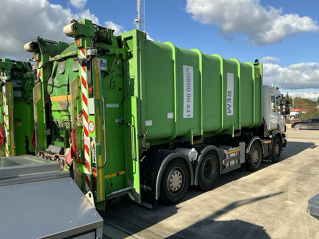 Scania lb8x2*6 afval ophaalwagen - afbeelding 3 van  20