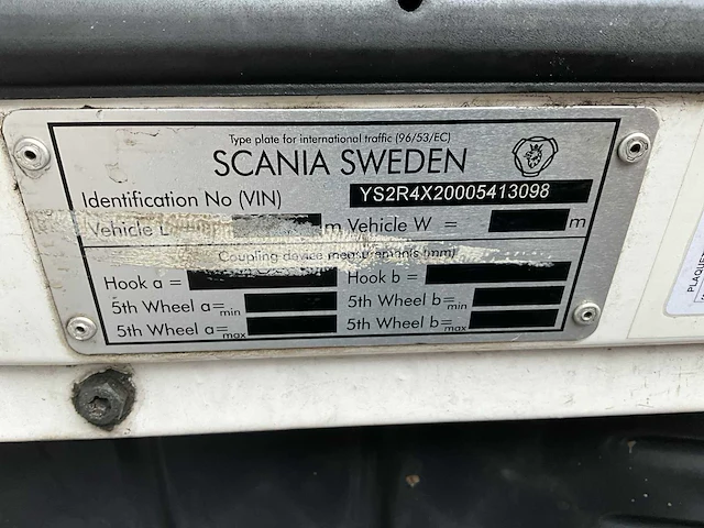 Scania r410 vrachtwagen trekker - afbeelding 8 van  9