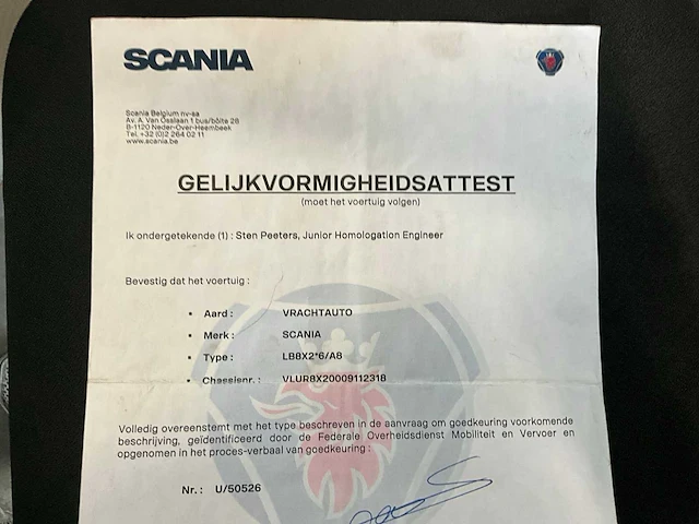 Scania r420 vrachtwagen - afbeelding 43 van  50