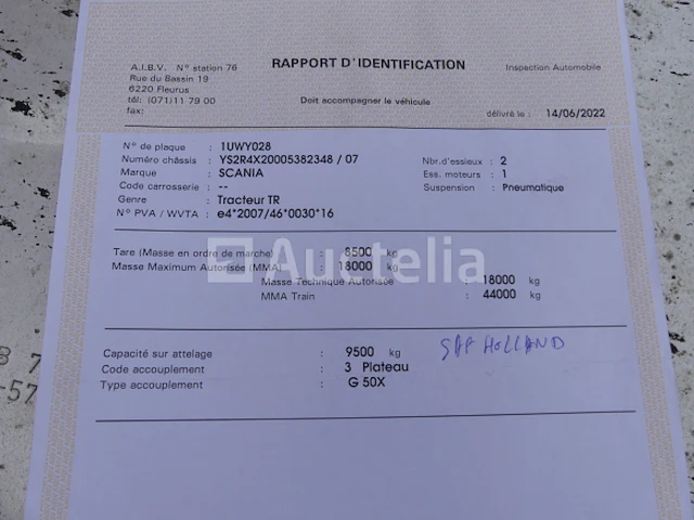 Scania r490 trekker (2015-891.424 km) - afbeelding 30 van  41