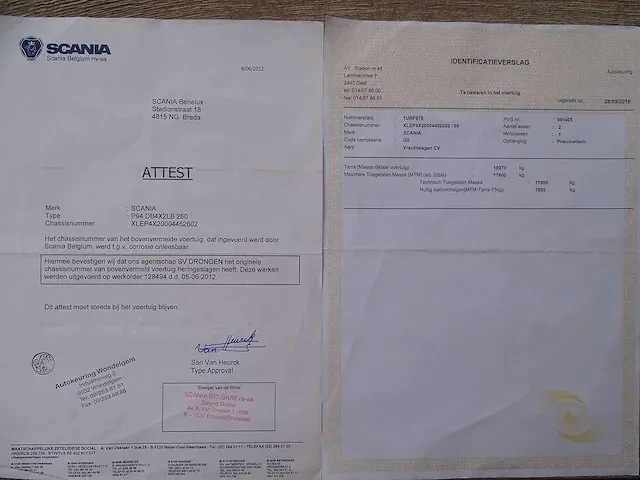 Scania scania vrachtwagen - afbeelding 14 van  24