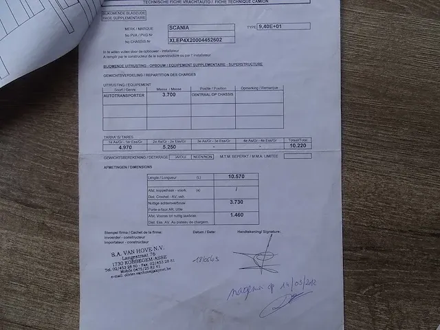 Scania scania vrachtwagen - afbeelding 16 van  24