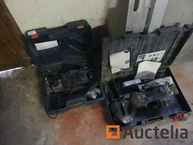 Schaafmachine bosch gho 31-82, cirkelzaag op accu bosch gks 36 v-li - afbeelding 3 van  15