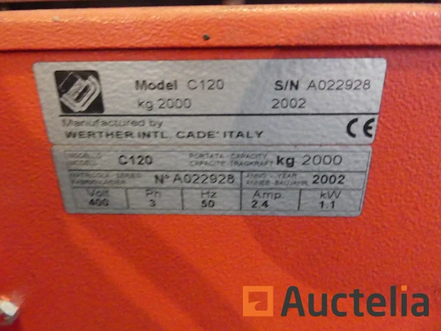 Schaar garagedekwerther c120 - afbeelding 1 van  7