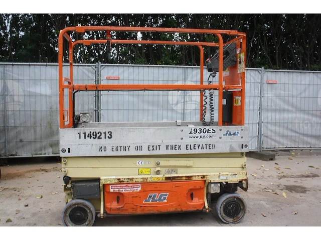 Schaarhoogwerker jlg 1930es elektrisch 7.72m 2014 - afbeelding 1 van  1