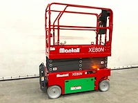 Schaarhoogwerker mantall xe80n elektrisch 230kg 7.8m 2023 nieuw - afbeelding 1 van  1