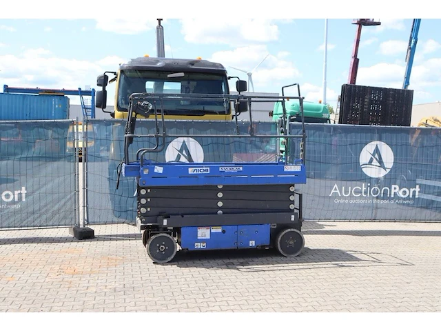 Schaarlift aichi sv08cnl elektrisch 9.77m 2012 - afbeelding 1 van  1