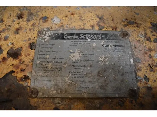 Schaarlift genie gs-246 - afbeelding 4 van  22