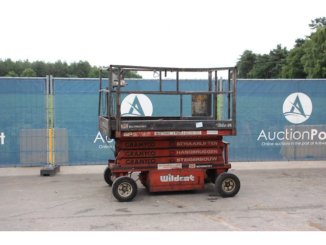Schaarlift gramyco sp21/56 elektrisch 6.4 m - afbeelding 1 van  1