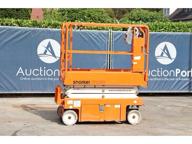 Schaarlift snorkel s3215e elektrisch 6.6m 2017 - afbeelding 1 van  1