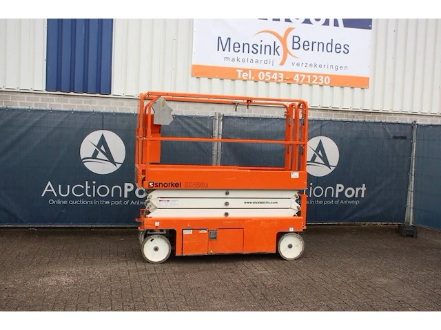 Schaarlift snorkel s3220e elektrisch 8.1m 2018 - afbeelding 1 van  1