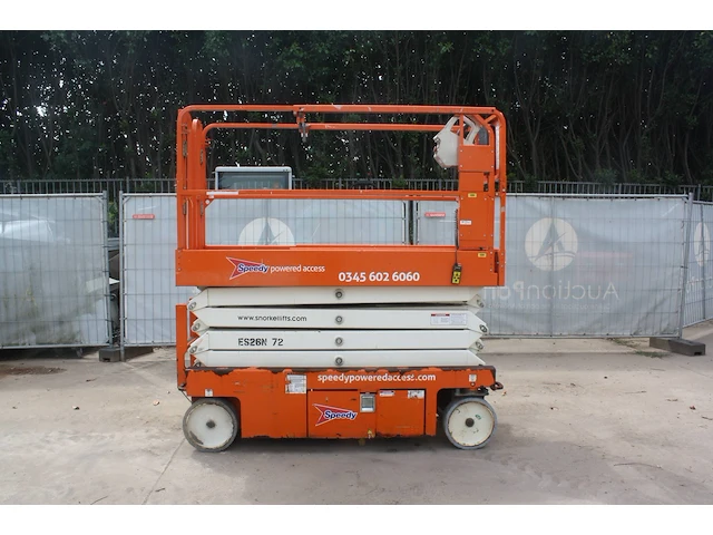 Schaarlift snorkel s3226e elektrisch 9.9m 2016 - afbeelding 1 van  1