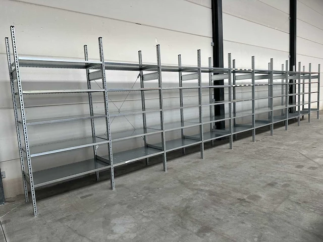 Schäfer - legbordstelling 6x15 gegalvaniseerd 600mm - afbeelding 1 van  6