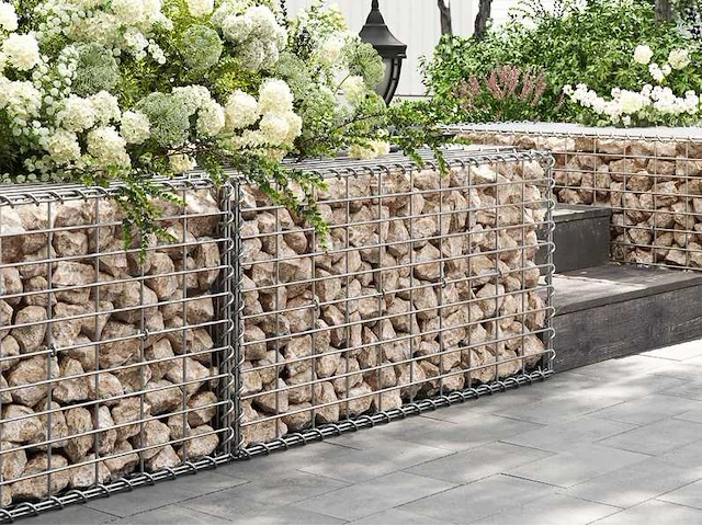 Schanskorf - 100 x 50 x 50 cm - set van 2 (x4) - afbeelding 1 van  5