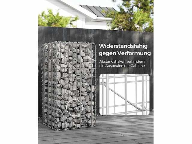 Schanskorf - 100 x 50 x 50 cm - set van 2 (x4) - afbeelding 4 van  5