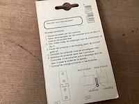 Scharnier 45x105 mm, verzinkt (66x) - afbeelding 3 van  3