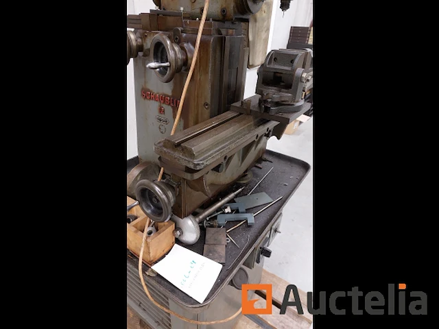 Schaublin 12 freesmachine - afbeelding 11 van  11