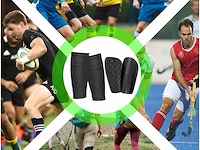 Scheenbeenbeschermers met socks kinderen - afbeelding 4 van  4