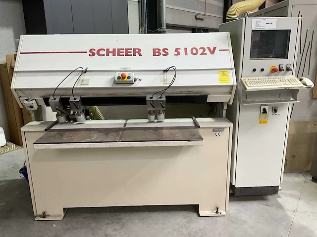 Scheer bs 51 deuvelinvoermachine cnc gestuurd - afbeelding 1 van  22