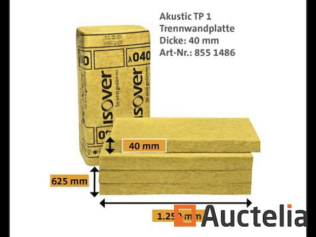 Scheidingspaneel isover 040 ep: 40 mm: 75 m² - afbeelding 1 van  4