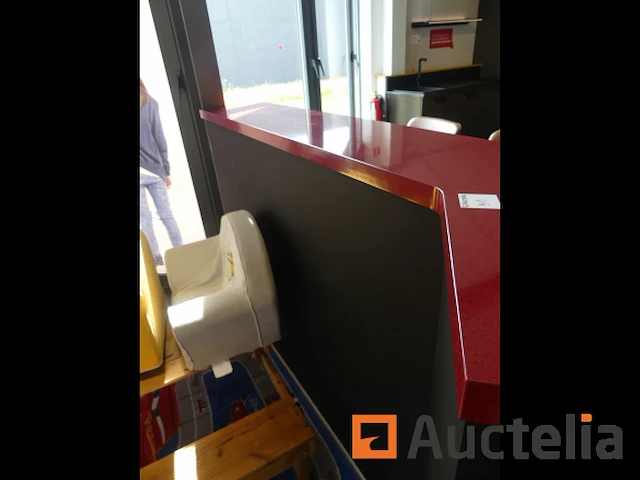 Scheidingswand 'plank bar' type - afbeelding 1 van  4
