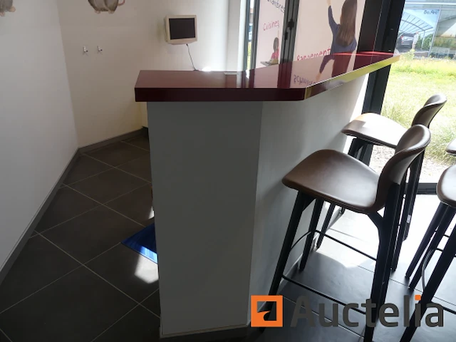 Scheidingswand 'plank bar' type - afbeelding 2 van  4
