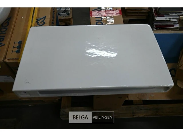 Scheidingswand voor urinoirs l70xb40 cm wit - afbeelding 1 van  1