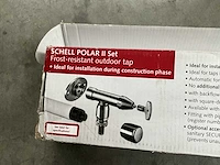 Schell polar ii set - vorstvrije buitenkraan - afbeelding 1 van  5