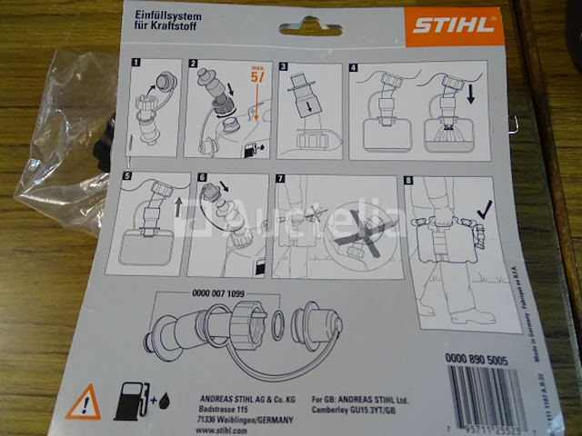 Schenktuit voor stihl jerrycan - afbeelding 2 van  4